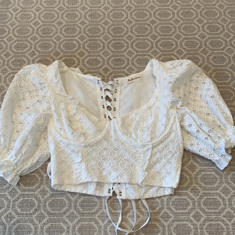For Love & Lemons White Top